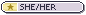 she/her pronoun button